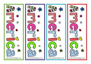 free printable bookmarks for children