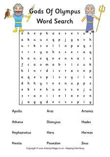 Ancient Greece Puzzles