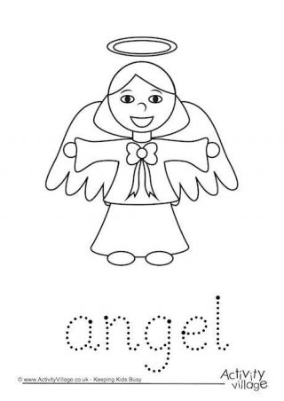 Angel Word Tracing