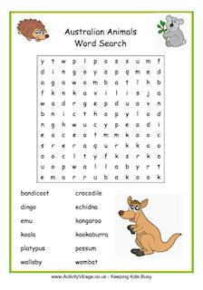 african animals ks1 worksheet Activities for Kids Animal