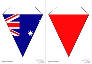 Australia Bunting Large