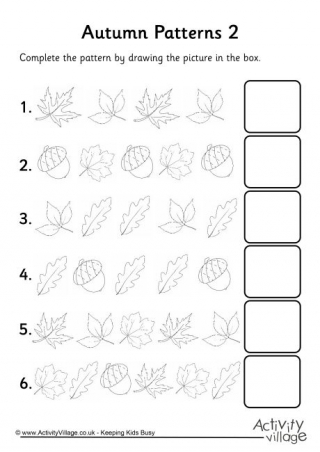 Pattern Worksheets