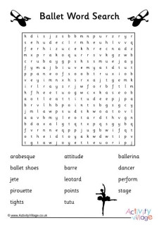 Ballet Puzzles
