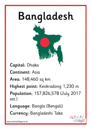 About Bangladesh For Kids