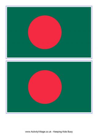 Download Bangladesh Flag Printables