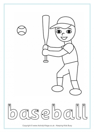 Baseball Printables