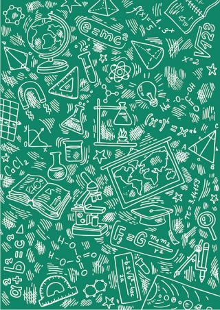 Blackboard Scrapbook Paper