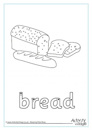 Bread Finger Tracing