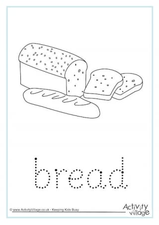 Bread Word Tracing