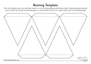 bunting printables