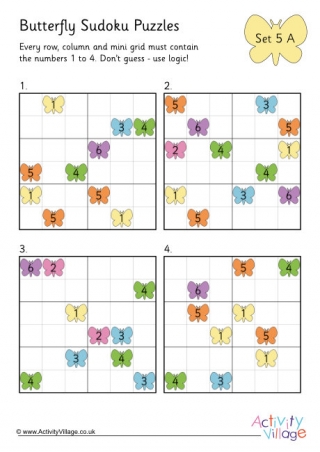 Butterfly Sudoku 5