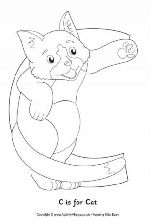animal alphabet colouring pages for kids