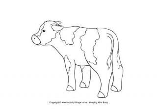 820 Top Colouring Pages Of Cow And Calf Download Free Images