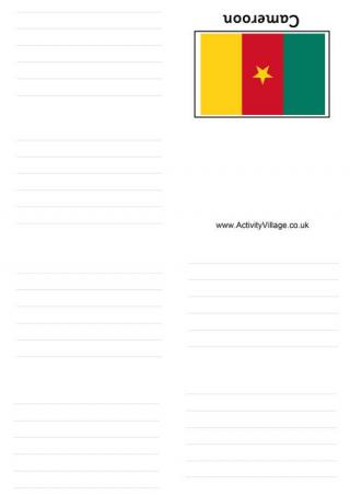 Download Cameroon Flag Printables