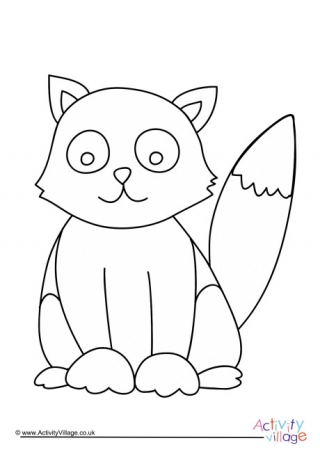 Cat Colouring Page 11