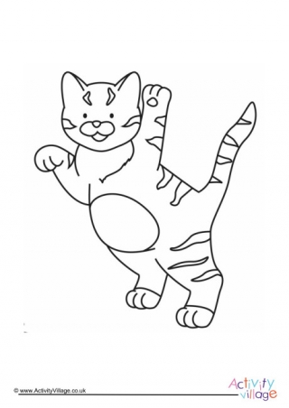 9100 Ginger Cat Coloring Pages , Free HD Download