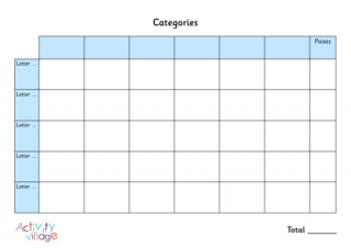 Categories 5 Rounds