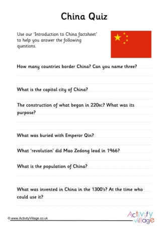 Learn About China