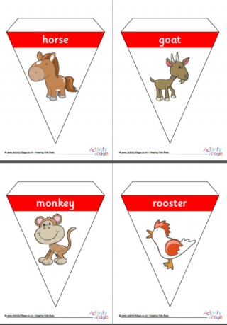 Chinese Zodiac Bunting