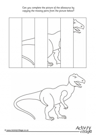 Allosaurus Printables for Kids