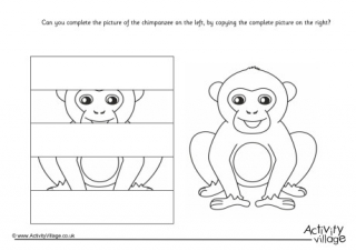 Complete The Chimpanzee Puzzle