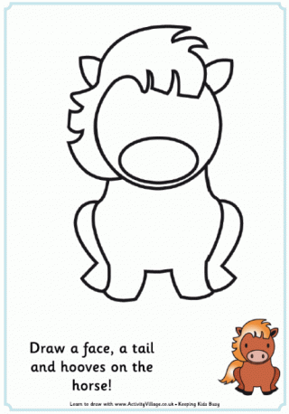 Complete the Horse Picture