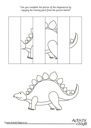 Stegosaurus Printables for Kids