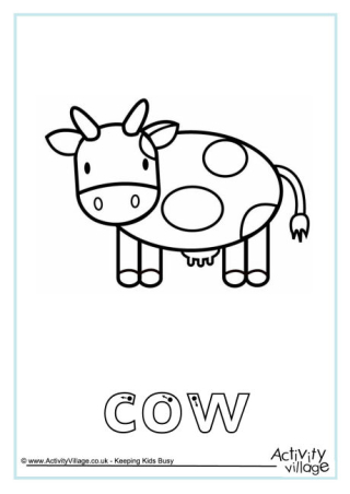 Cow Finger Tracing