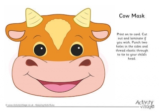 Cow Mask