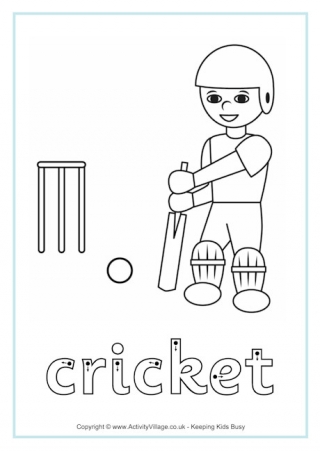 Cricket Finger Tracing