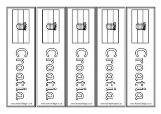 Croatia Bookmarks