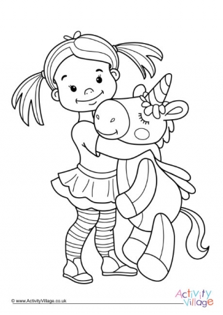 Download Unicorn Colouring Pages