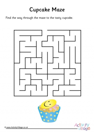 Complete the Cupcake Puzzle