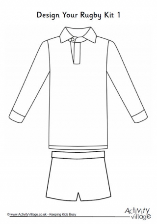 Download Rugby Colouring Pages