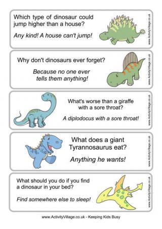 Dinosaur Jokes for Kids