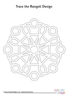 Diwali Tracing Pages