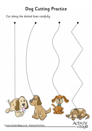 Dog Cutting Practice