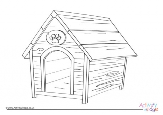 kennel coloring pages