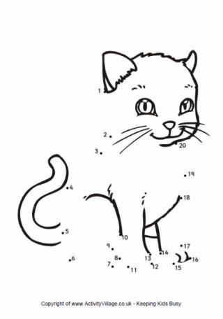 Cat Dot to Dot