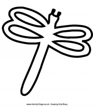 Dragonfly Template