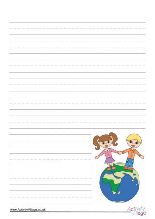 Earth Day Writing Paper