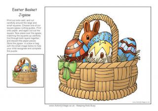 Easter Basket Jigsaw