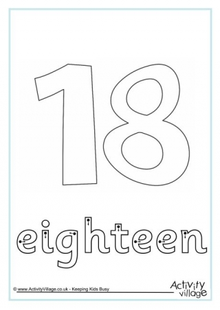 Eighteen Finger Tracing