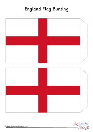 England Flag Printables