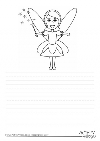 Fairy cut store out template