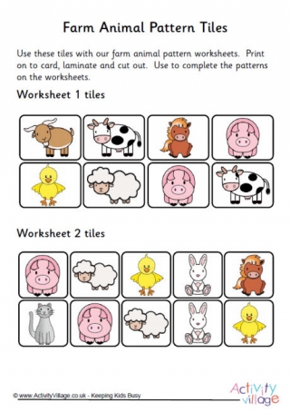 Pattern Worksheets