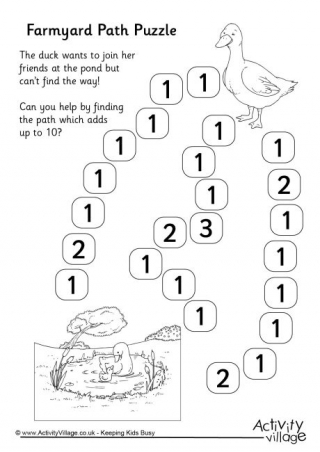 Farmyard Path Puzzle 1