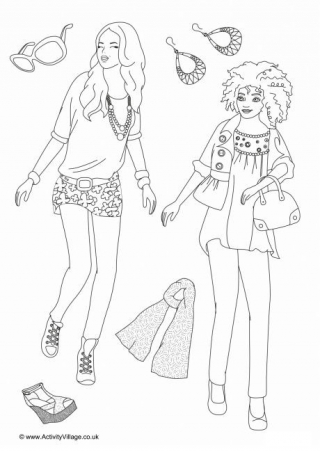 Summer Colouring Pages