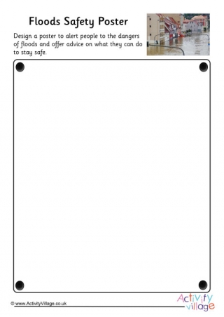 Floods Safety Poster