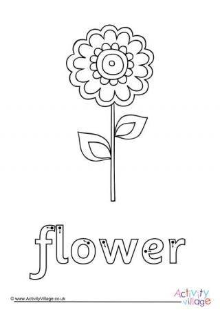 Flower Finger Tracing